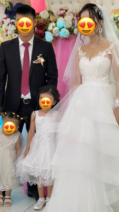 Продам очень нежное свадебное платье!