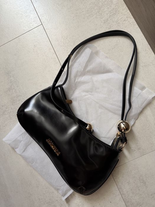 Jacquemus  Bisou Perle черна чанта