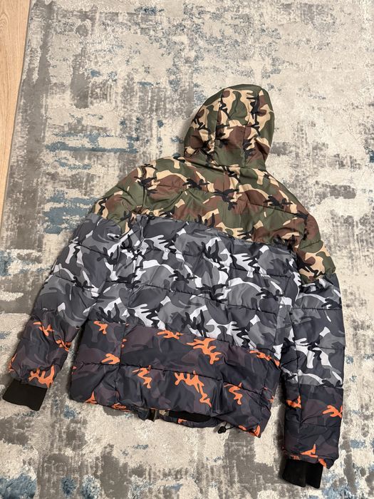 Geaca Superdry puffer camo