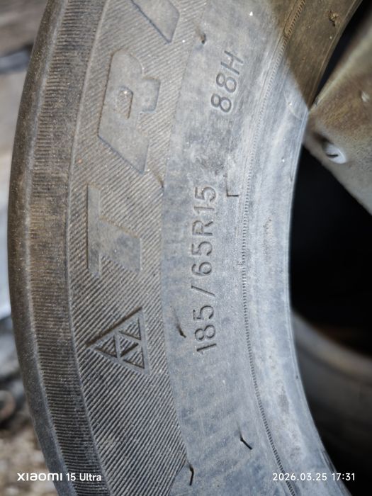 Продам летние шины 185/65/R15