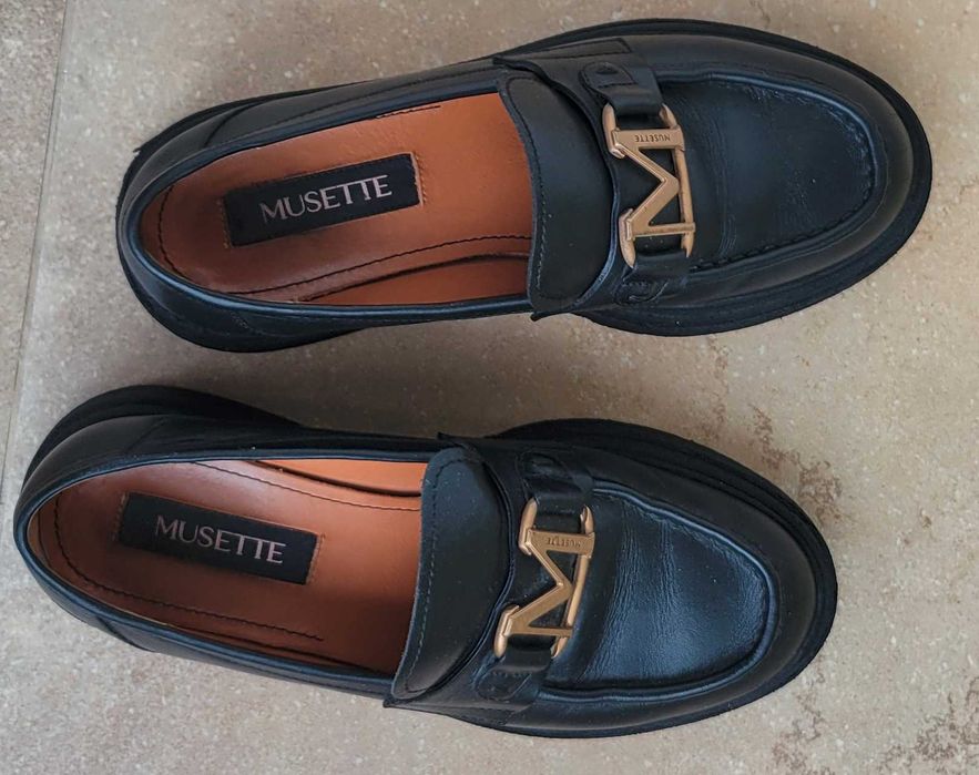 Pantofi Musette Negri