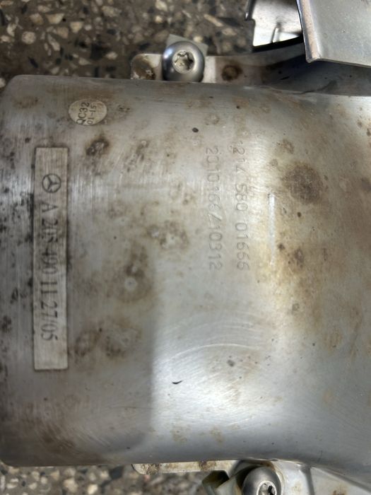 Накрайници за броня на w205