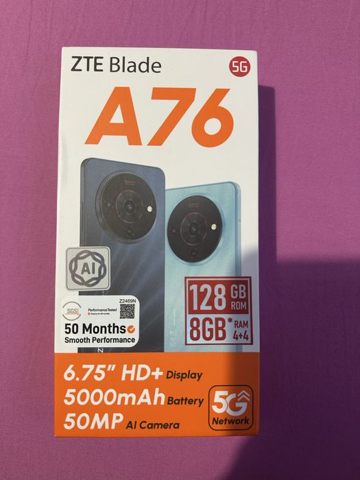 ZTE Blade A76 чисто нов