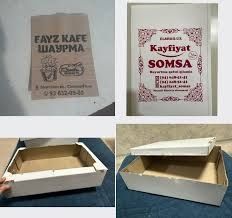 Somsa, perashka, kfs va boshqa mahsulotlar uchun qulay paketlar sifat