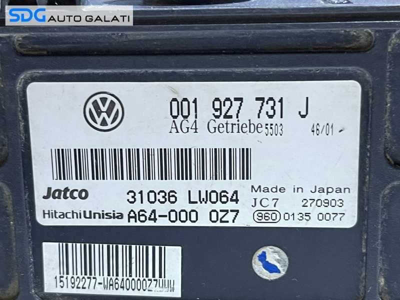 ECU Calculator Cutie Viteze Automata 4 Trepte VW Polo 9N 1.4 BBY 2002 - 2005 Cod 001927731J [L3639]