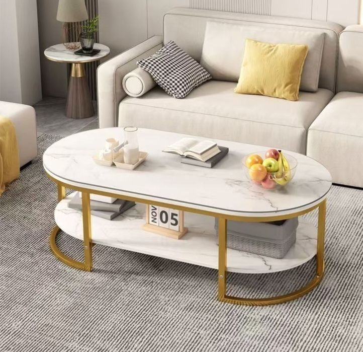 Журнальный стол с мраморной столешницей — элегантный стиль для вашего