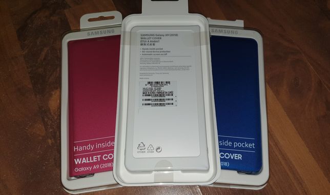 Husa flip smart activa originala Samsung Wallet Cover A9 2018 A920