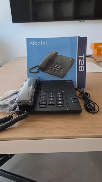 Alcatel T28 – стационарен телефон, неизползван