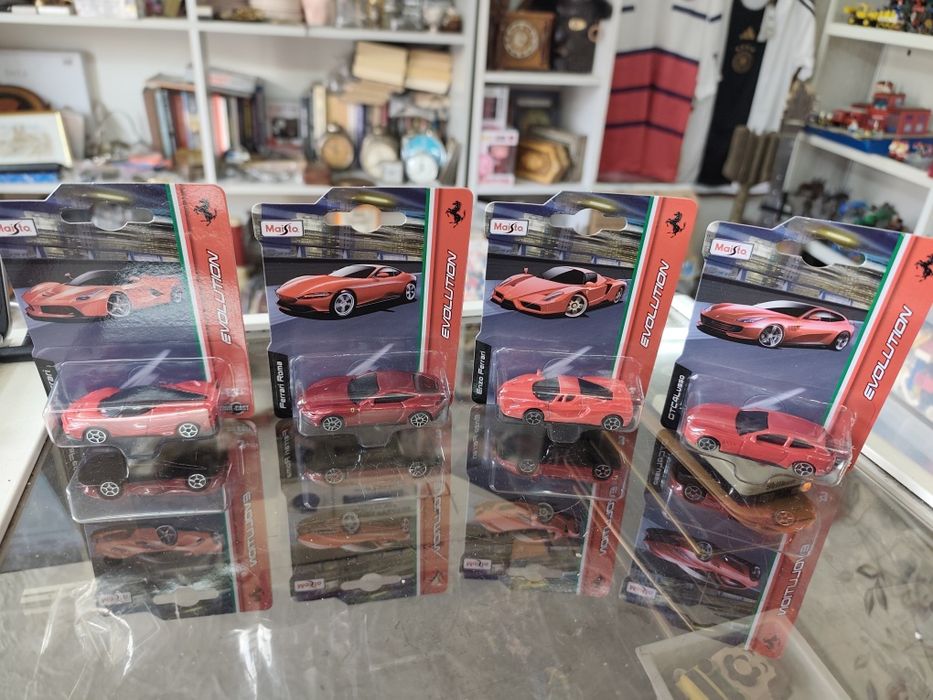 Колички Maisto evolution ferrari 48 броя