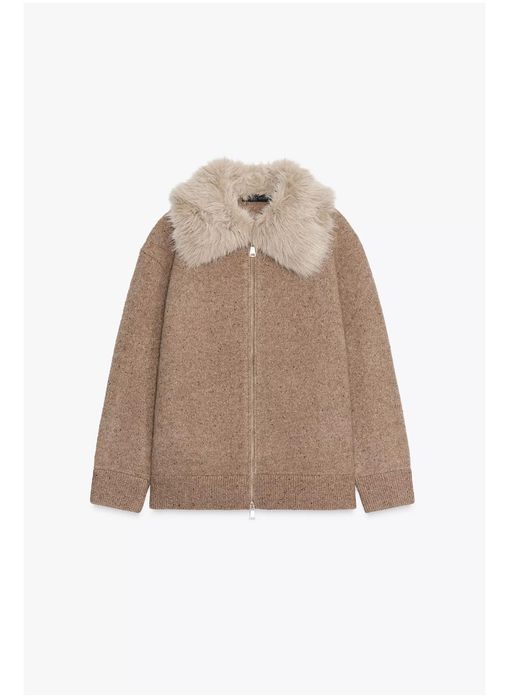 Яке Zara 100% wool L-XL