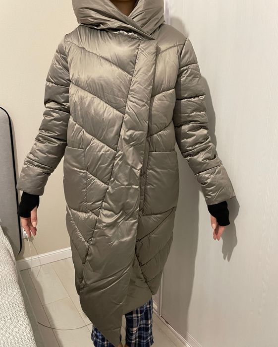 Зимняя длинная куртка