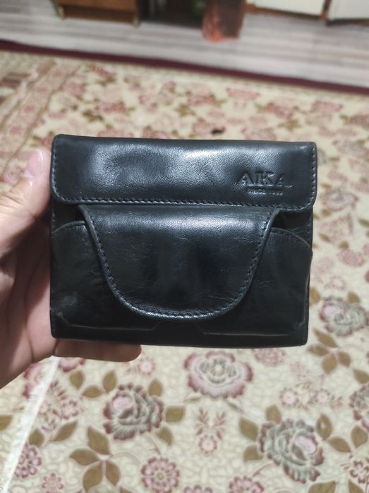 Барсетка на пояс кожаная.