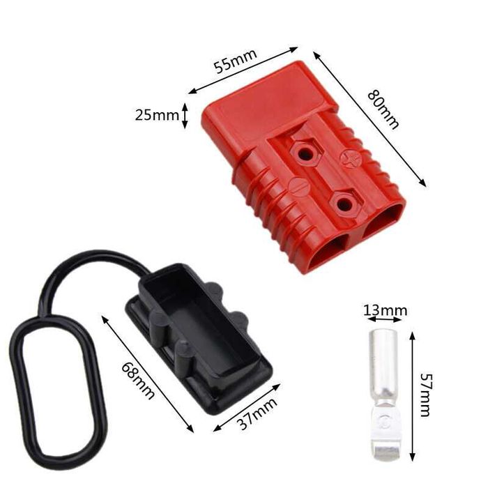 Mufa rapida conectare troliu auto 175A