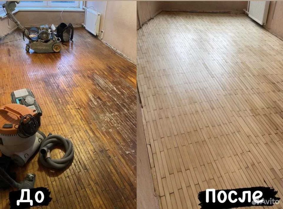 Шлифовка паркета и ремонт деревянных полов|Опыт 25 лет, доступные цены