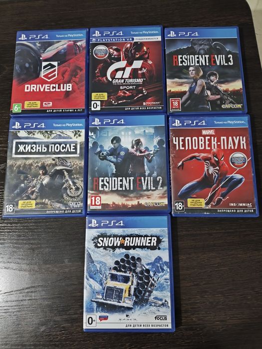 Игры для Playstation 4. 5