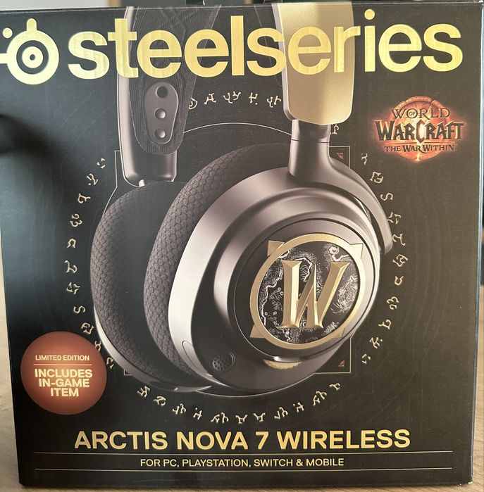 Геймърски слушалки Steel Series Limited Edition WOW