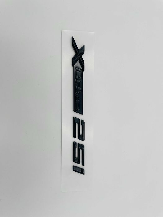 Set embleme compatibile BMW X3 x-drive 25i negru