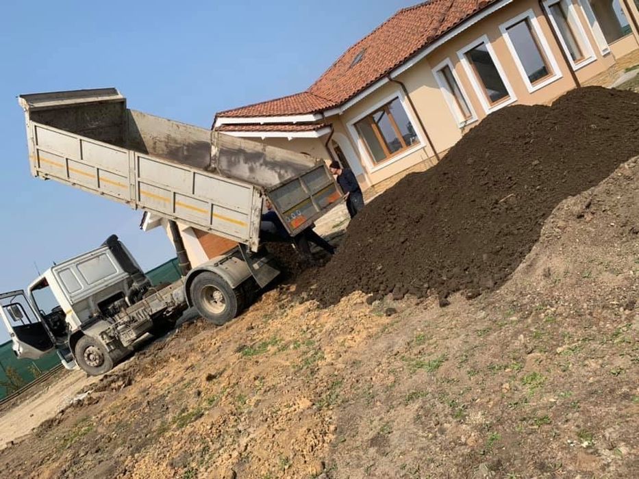 Sort/nisip/pamant negru/spatii verzi/padure/compost/mranita 6/40 tone