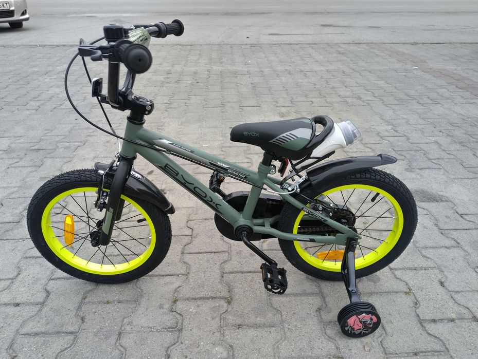 BYOX Велосипед 16" MONSTER зелен