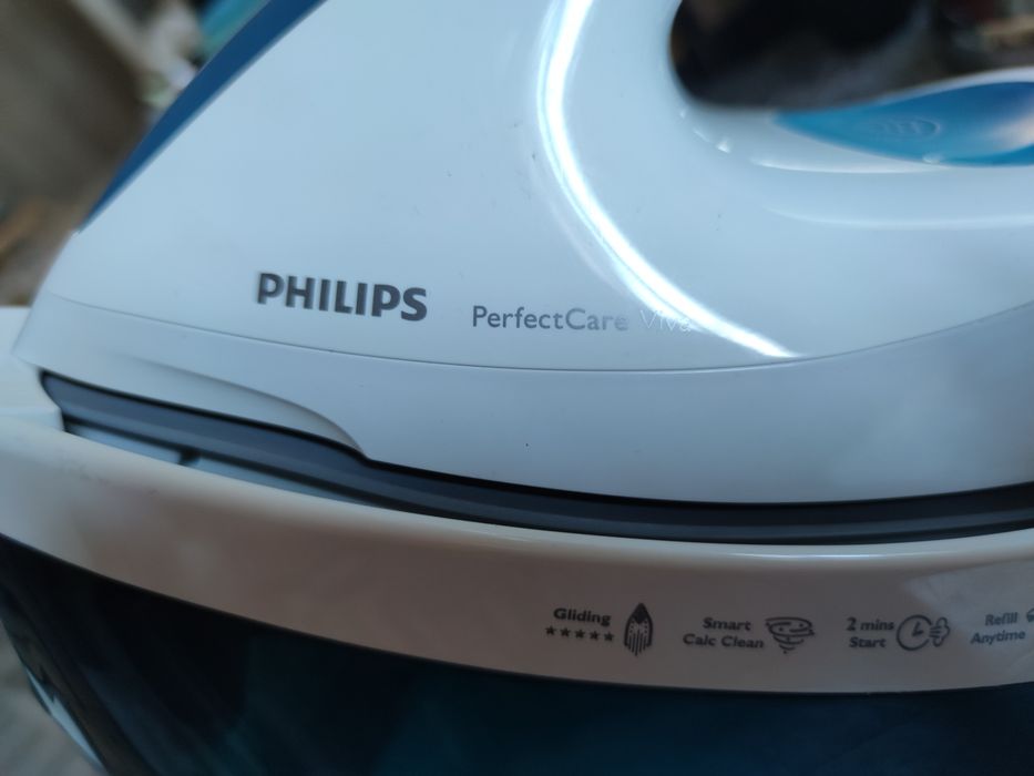 Stație de călcat Philips PerfectCare Viva – o singură utilizare, ca nouă, stare excelentă, funcție auto-curatare