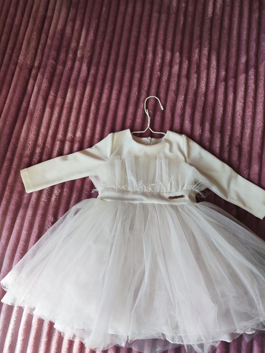 Бебешка рокля за момиченце на 1 година