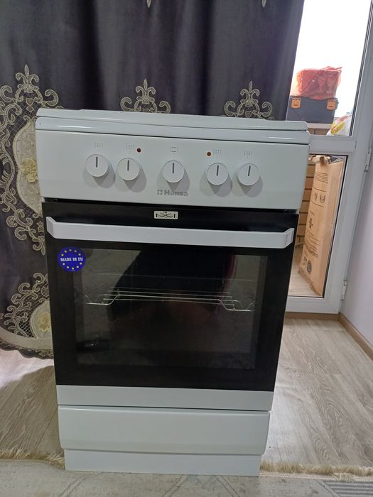Газ плита Hansa белый