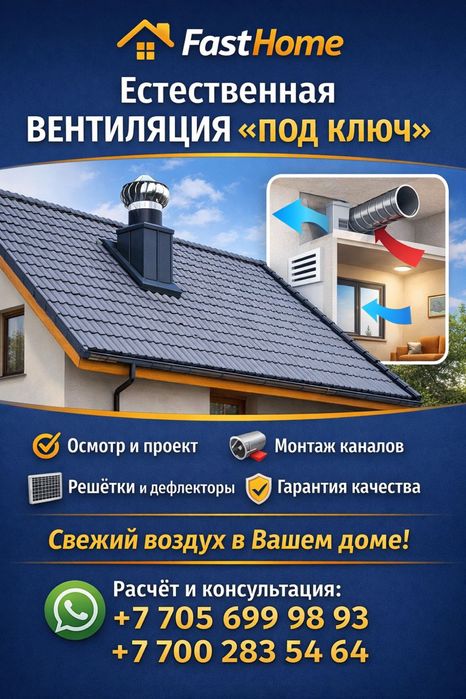 Вентиляция под ключ
