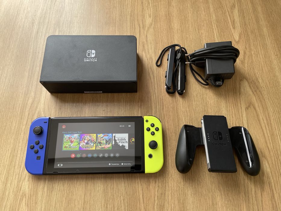 Прошитый Nintendo Switch 512GB