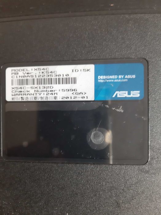 Laptop asus de vanzare pentru piese