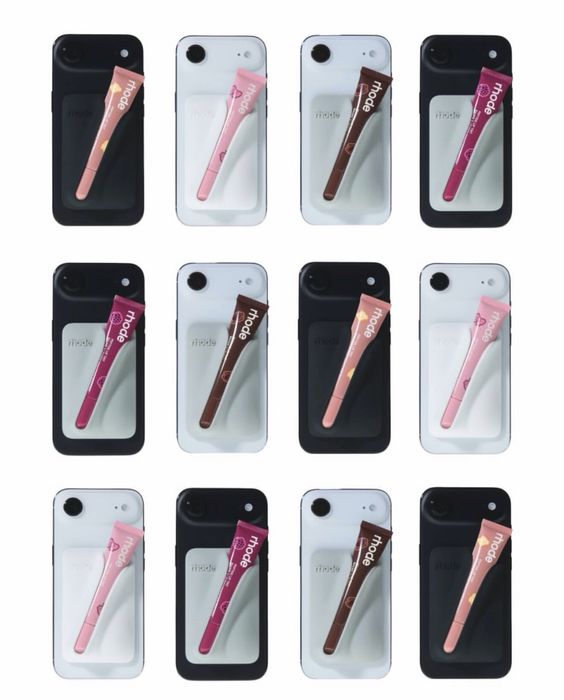 rhode snap-on MagSafe калъф + гланц Lip Tints по избор Нови оригинал