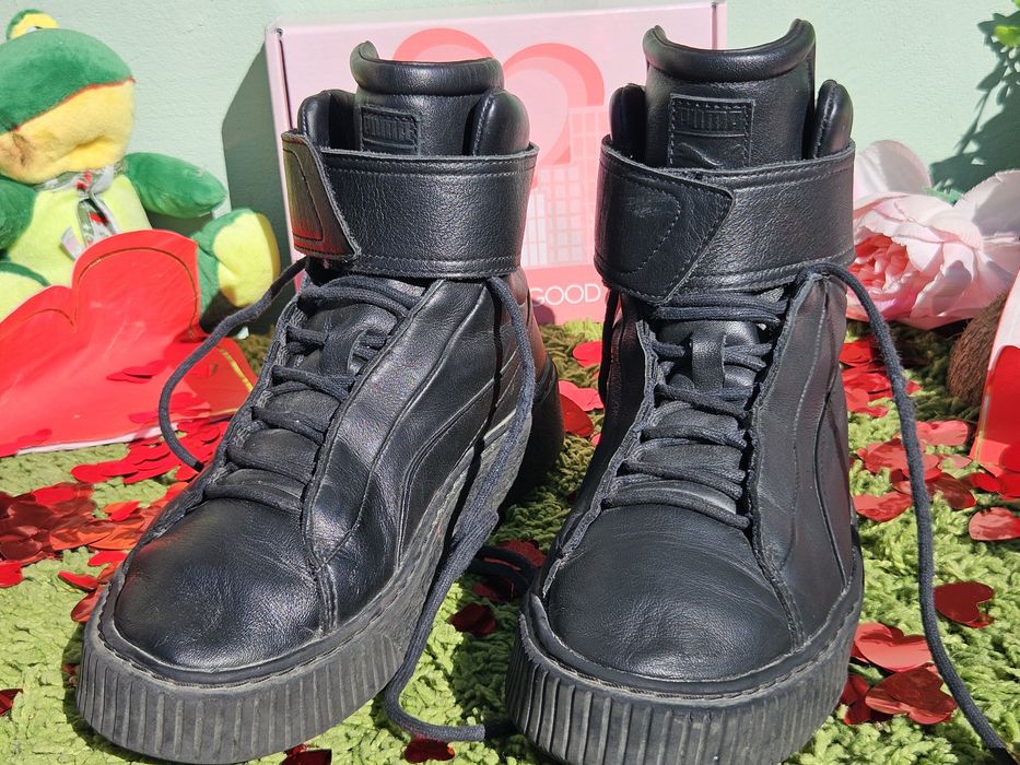 Puma високи кожени кецове N37