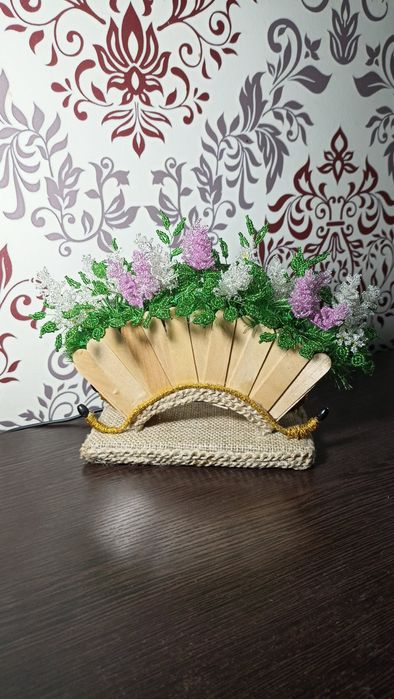 Сирень из бисера