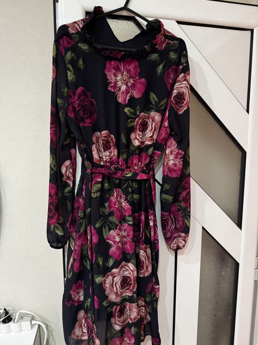 Дамска шарена рокля