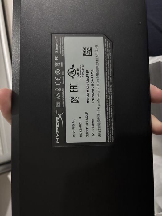 hyperx alloy fps pro