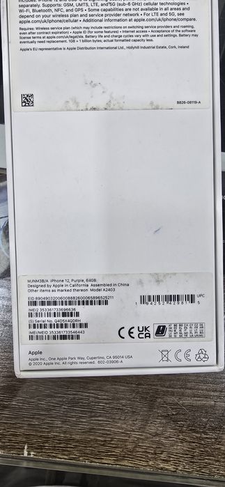 iPhone 12 (Model A2403)