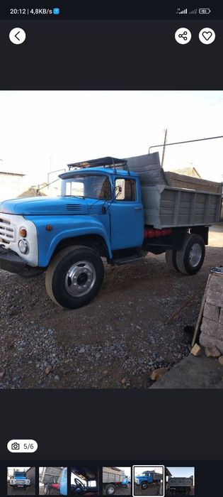 ЗИЛ самосвал сирдарё