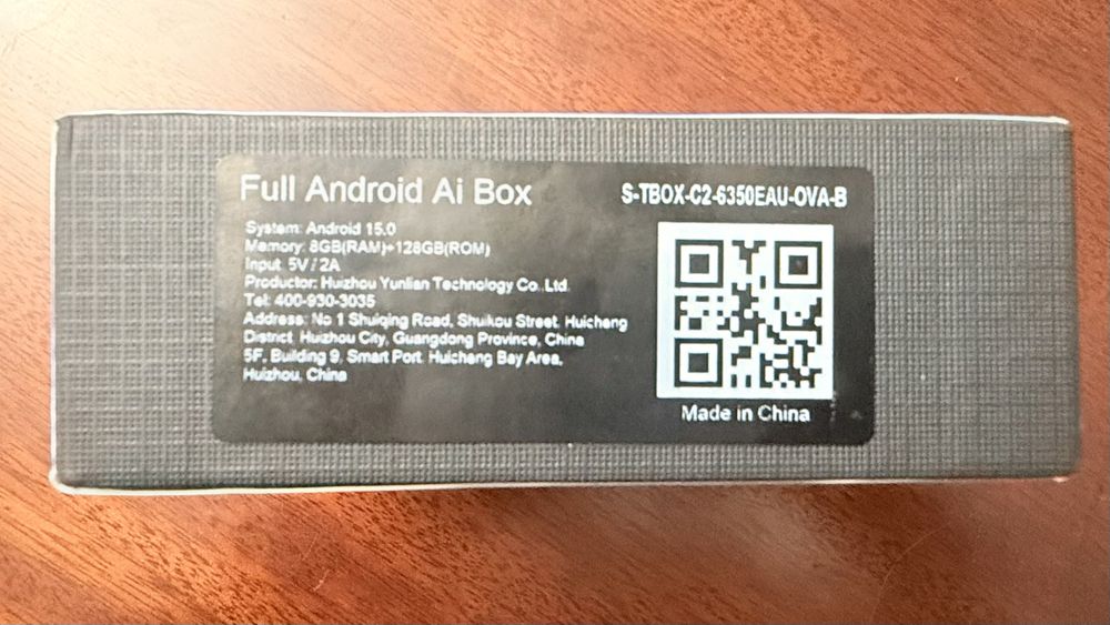 Carlinkit TBox Ultra 8/128 GB (Android 15 / Snapdragon)