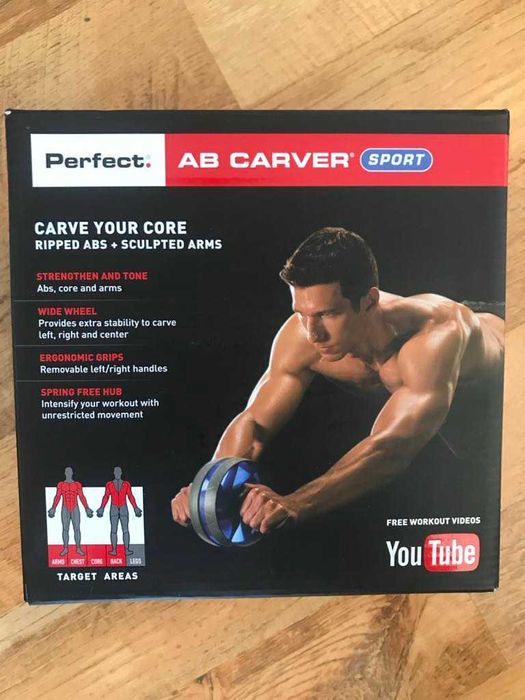 Колело за фитнес AB CARVER Pro Sport/ коремни преси / Perfect fitness