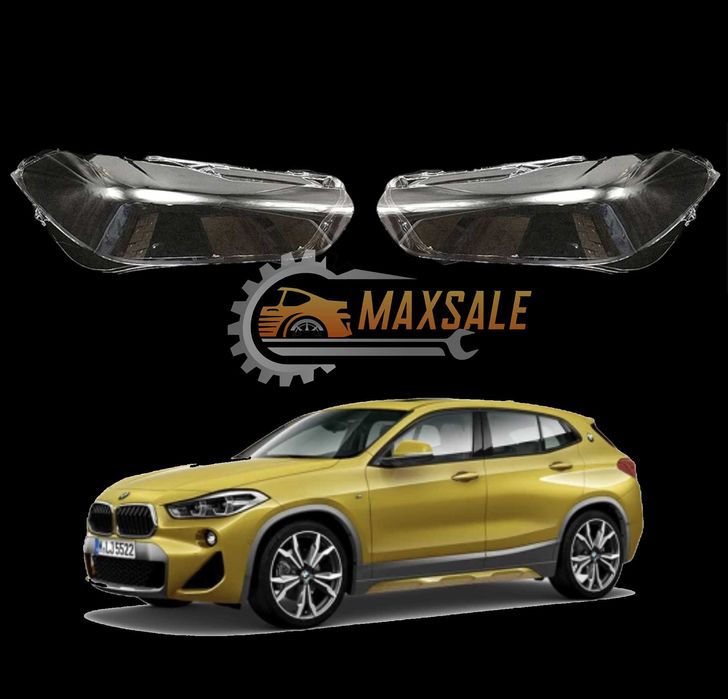 Капаци фарове BMW X2 F39 (18-21) SUV Ф39 Х2 джип нови стъкла за фарове и стопове