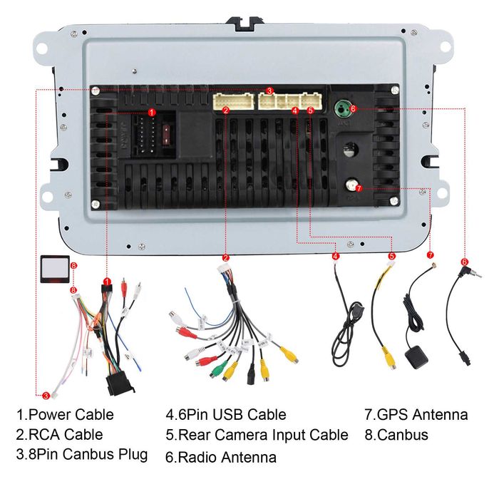 Navigatie VW Golf 5, 6, Skoda, Seat