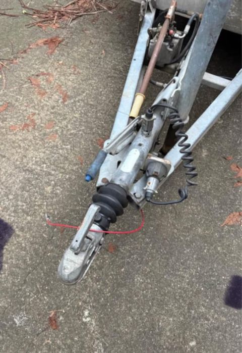 Remorca Hapert 2700 kg  transport utilaje  basculabil