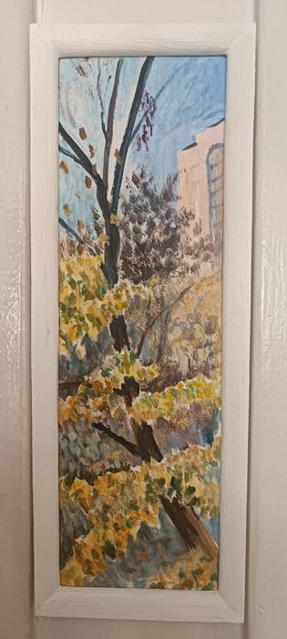 Картина масло 17*55