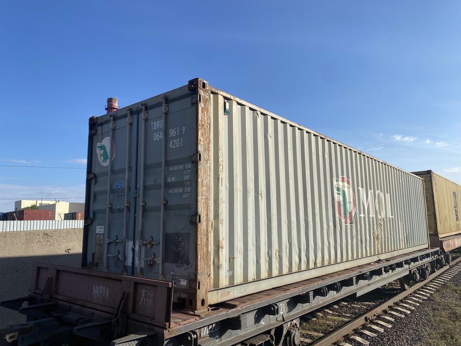 КОНТЕЙНЕР 40 футовый ЖД(СТАНДАРТ) 2,6 высотой Прям в Наличии ПАВЛОДАРЕ