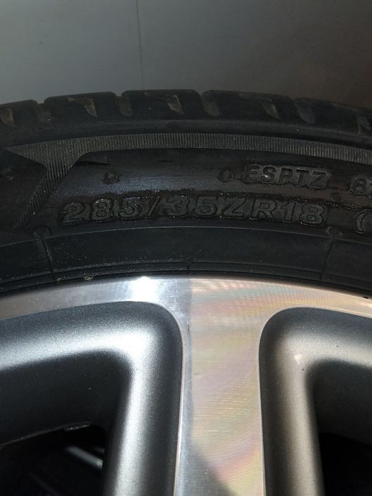 Джанти 18 цола АМГ  спорт пакет с гуми