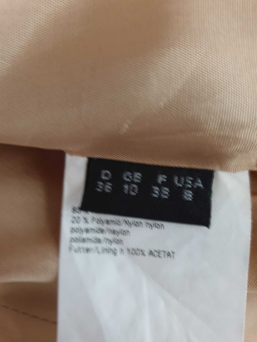 Sacou carouri crem fermoar OUI pantaloni maleta