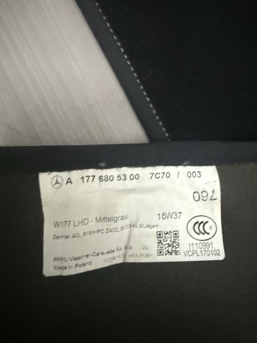 Presuri mocheta w177 A class/cla