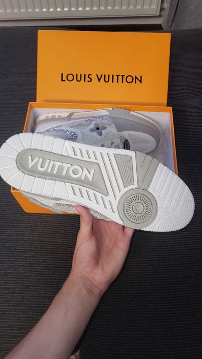 Louis Vuitton Skate White Swarovski
