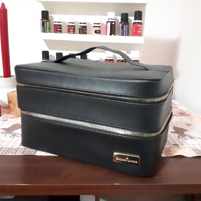 Geanta depozitare uleiuri esentiale young living si suport uleiuri
