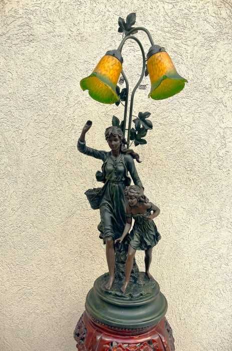 Spectaculoasa lampa cu 2 lumini-Widdop & Bingham-Anglia