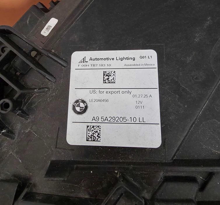 Оригинален LED ляв фар BMW X4 (2026)/X3 (G02/G01 LCI) Фейслифт